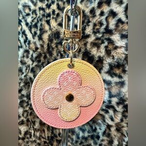 By The Pool Bag Charm Key Holder